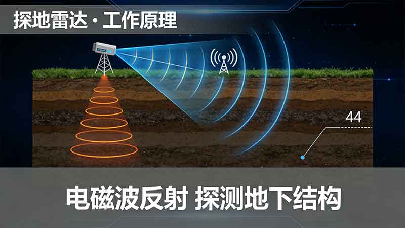 探地雷达，给大地做“B超”，地下世界一览无余
