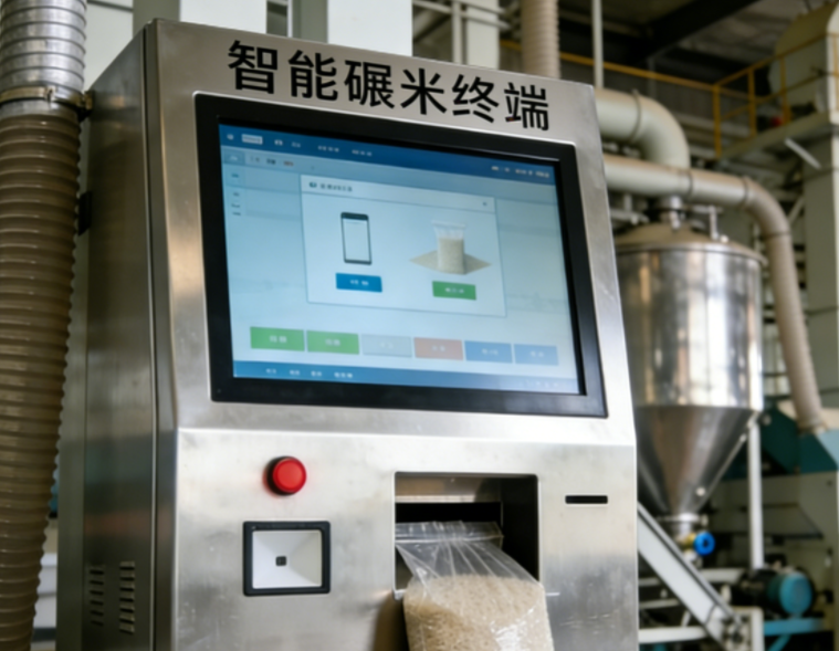 智能碾米终端，让传统碾米机秒变物联网自助设备